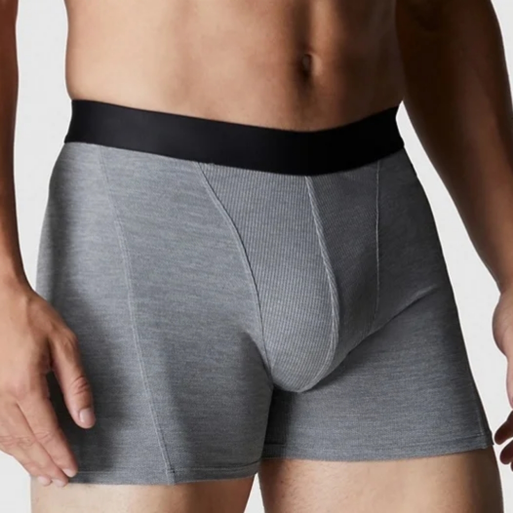 Fabletics Men's Blue Print Boxer Brief New Size XXL